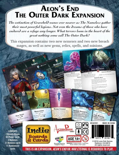 Vista 3 de Aeons End The Outer Dark de Indie Boards and Cards, juego de mesa de estrategia
