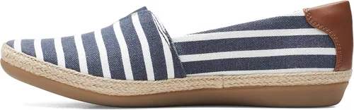 Vista 9 de Clarks CloudSteppers Danelly Sky mocasines de ante sintético para mujer