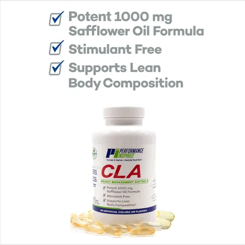 Vista 3 de PERFORMANCE INSPIRED Nutrición - Cápsulas blandas CLA - Big 120 Count