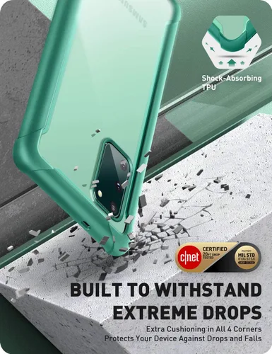 Vista 4 de i-Blason Ares Series - Funda para Samsung Galaxy S20 FE 5G