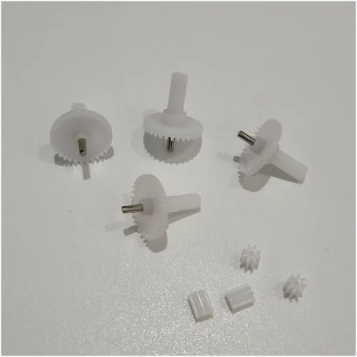 Vista 14 de Fit for E99 PRO 2 Mini Drone Spare Part Motor Arm Shell/Propeller/Protective Frame/Gears/Blade Clip Part DIY Accessory(12PCS Blade Guard)