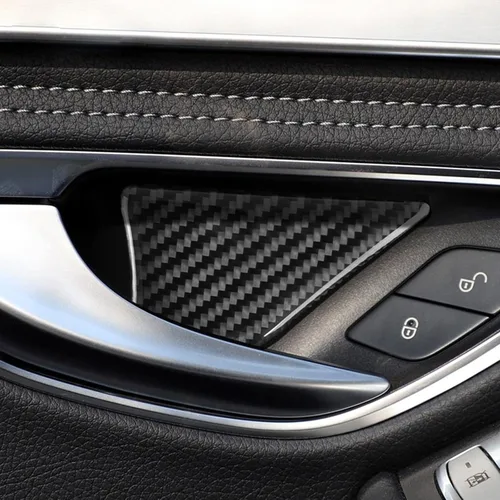 Vista 4 de Adhesivos de fibra de carbono para Mercedes Benz, accesorios para Mercedes Benz, accesorios para Mercedes Benz, W205, Clase C, C180, C200, C300