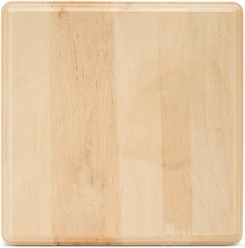 Vista 16 de Posavasos de madera sin terminar de 4.7 pulgadas, paquete de 1 cuadrado de madera para manualidades, mini posavasos de madera, piezas cuadradas, por