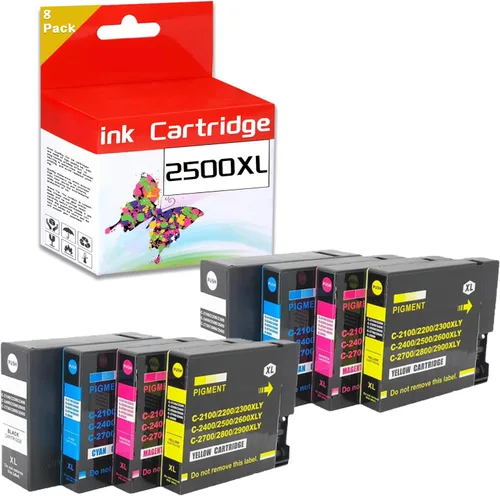 Vista 8 de Cartucho de tinta Canon PGI2500XL de alto rendimiento compatible para MAXIFY IB4050 MB5050 MB5350 IB4050 IB4150 MB5050 MB5150 MB5350 MB5450