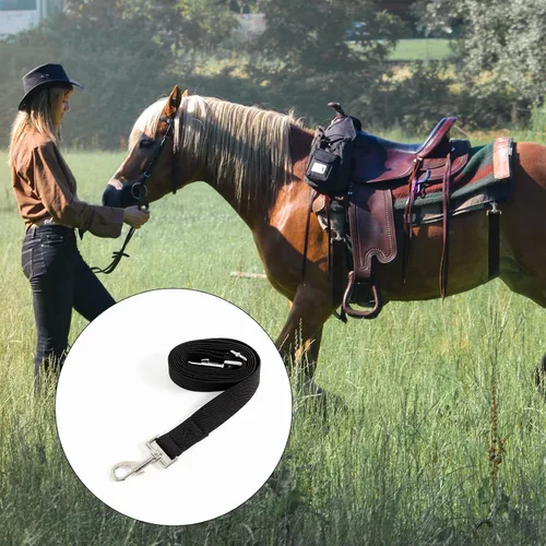 Vista 5 de Correas de manta de caballo de alta calidad, 2 piezas ajustables de 27.55 a 55 pulgadas de longitud, correa elástica de repuesto para el vientre