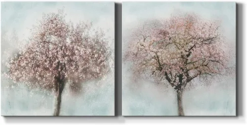 Vista 25 de Renditions Gallery Arrangement of Spring I - Arte de pared, decoración en lienzo de alta calidad con envoltura de galería, listo para colgar, 10
