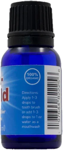 Vista 3 de Aceite dental para enfermedades de las encías y gingivitis – Aceites esenciales orgánicos formulados por doctorado – Alivia el sangrado, el dolor