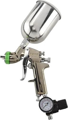 Vista 10 de NEIKO 31207A HVLP Mini pistola pulverizadora de aire con alimentación por gravedad Tamaño de boquilla de 0,4 pulgadas 125 cc