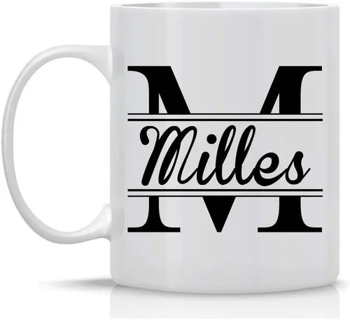 Vista 9 de InterestPrint Taza de café personalizada para papá con nombres de los niños, taza de Feliz Navidad de tus hijos pequeños favoritos, regalo