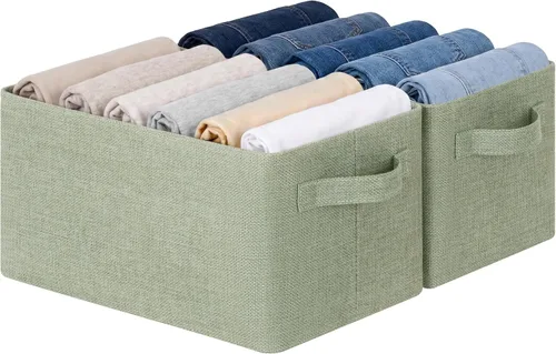 Vista 11 de GRANNY SAYS Contenedores de almacenamiento para armario, cesta de Beige