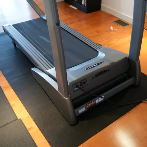 Vista 6 de Rubber Cal - Tapete para caminadora Black