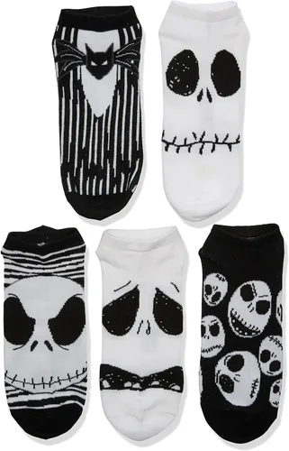 Vista 3 de Disney Paquete de 5 calcetines invisibles de Mickey Mouse para mujer Assorted Neutral