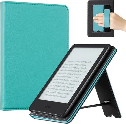 Vista 4 de CoBak Funda para todos los nuevos E-Reader de 6 pulgadas 2024 y 2022 (11 generación), funda inteligente de piel sintética, apagado y encendido