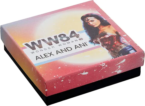 Vista 3 de Alex and Ani Wonder Woman, Truth, Love & Justice - Juego de 3, SS, Metal, Sin gemas.