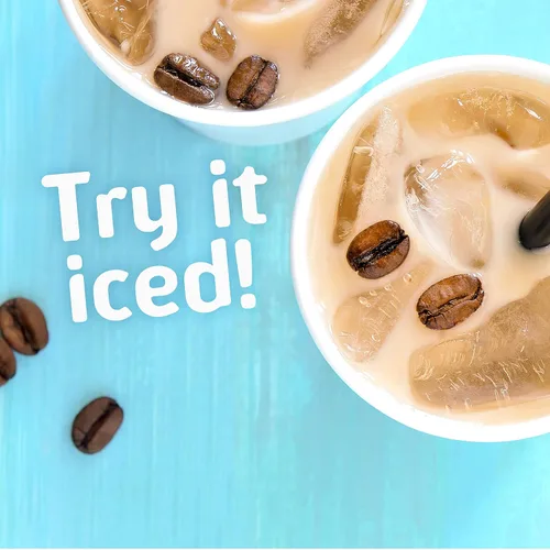Vista 6 de Friendly's Cápsulas de café helado con sabor, compatibles con cafeteras Keurig K Cup (chips de chocolate menta, 12 unidades)
