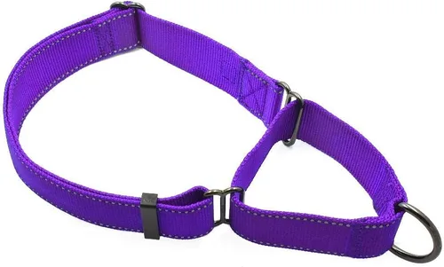 Vista 21 de Max and Neo Collar de nylon Martingale para perros - Donamos a un rescate de perros por cada collar vendido (Pequeño, Azul)