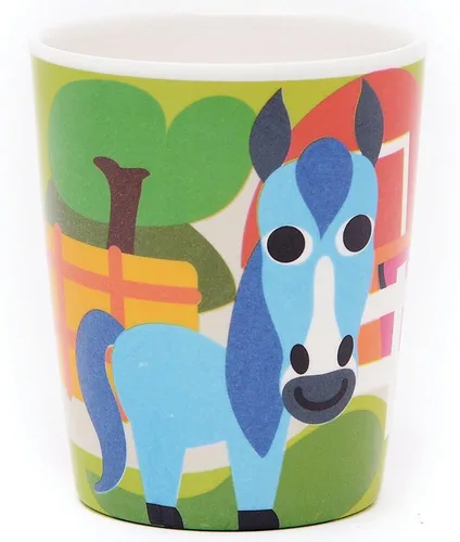 Vista 2 de Vaso infantil para jugo diseño de la selva French Bull, Tazas, S, Farm