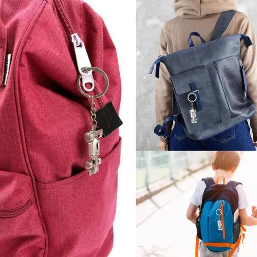 Vista 3 de Create Idea 2 llaveros de coche de carreras F1 de metal Fórmula 1, llavero de coche de carreras, bolso de mano, regalo especial para cumpleaños