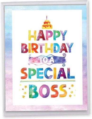 Vista 13 de P3939 Jumbo tarjetas divertidas "Big 40 Birthday" con sobre (versión extra grande de 8.5'' x 11'').