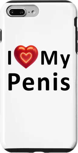Vista 12 de Funda para iPhone 16 I Love My Penis I Heart My Penis para el día de San Valentín