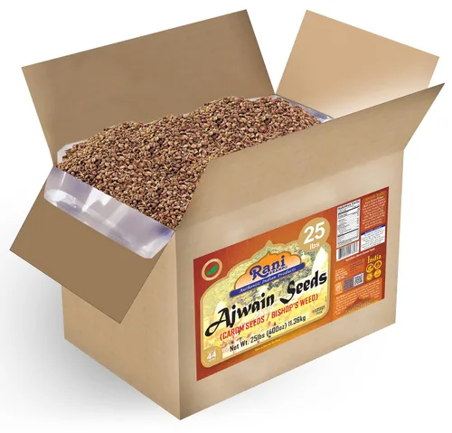 Vista 8 de Rani Ajwain Polvo (Carom Bishops Weed) Especias molidas 3oz (85g) Tarro PET ~ Todo natural Vegano Apto para gluten Sin OMG Kosher Origen