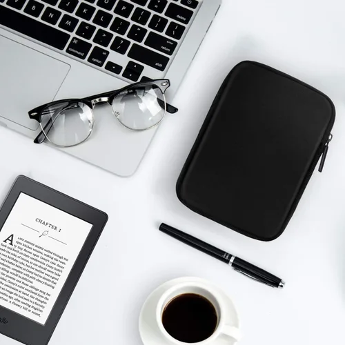 Vista 5 de Funda protectora de neopreno con cremallera para iPad Mini 5ª generación de 7.9 pulgadas 2019, iPad Mini 5 4 3 2 1, Galaxy Tab A 8.0 2018, NeuTab