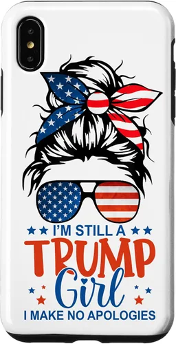 Vista 11 de I'm Still A Trump Girl I Make No Apologies Trump 2024 Women Case for iPhone 17