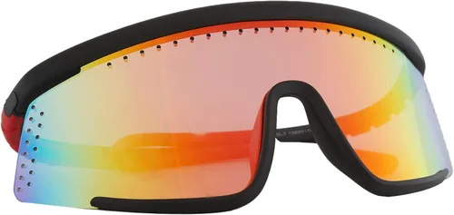 Vista 7 de VGEBY Gafas de sol para bicicleta gafas de sol de ciclismo para bicicletas gafas de sol MTB Bike Can Mount Myopía Frame amarillo