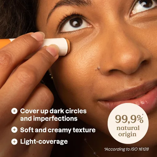 Vista 2 de ATTITUDE Oceanly Light Coverage - Corrector en barra debajo de los ojos, sin dióxido de titanio, verificado por EWG, sin plástico, vegano y sin