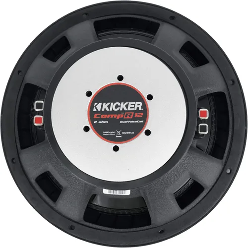 Vista 3 de (2) Kicker 48CWR122 COMPR12 2000 Watt 12 "Subwoofers de audio para automóvil Subs CWR12-2
