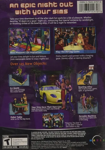 Vista 2 de The Sims 2 Nightlife Expansion Pack - PC