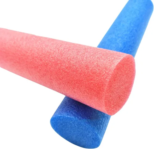 Vista 7 de Mxiqqpltky Fideos flotantes para piscina, tubo de espuma súper grueso para piscina, 52 pulgadas, paquete de 3 (rojo)