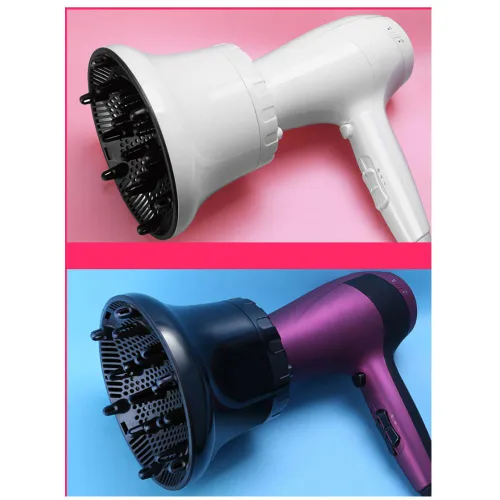 Vista 6 de Difusor universal para secador de pelo, boquilla de secador de pelo, accesorio para cabello rizado y cabello ondulado natural, herramientas
