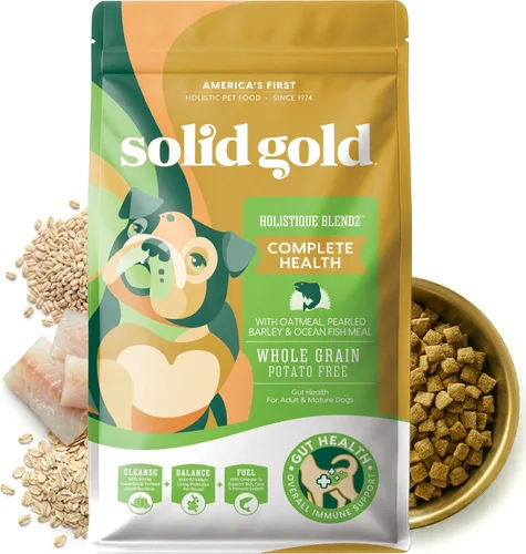 Vista 13 de Solid Gold Comida seca para juguetes y razas pequeñas de perro, bocaditos pequeños – Ternera real, sin granos, sin gluten, croquetas con alto