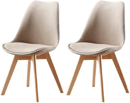 Vista 50 de Sillas de comedor modernas, silla lateral tapizada para el hogar, silla auxiliar para sala de conferencias, silla de comedor, silla de comedor sin