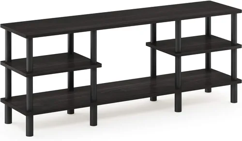 Vista 82 de Furinno 11191BK THE Centro de Entretenimiento Soporte para TV, Negro