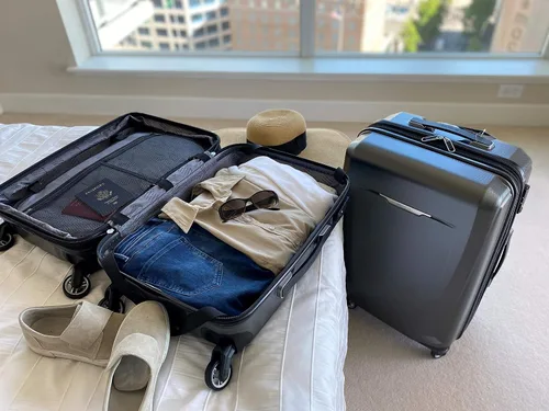 Vista 5 de Samsonite Winfield 3 DLX Hardside - Equipaje expandible con ruedas Gris grafito 120752-0517