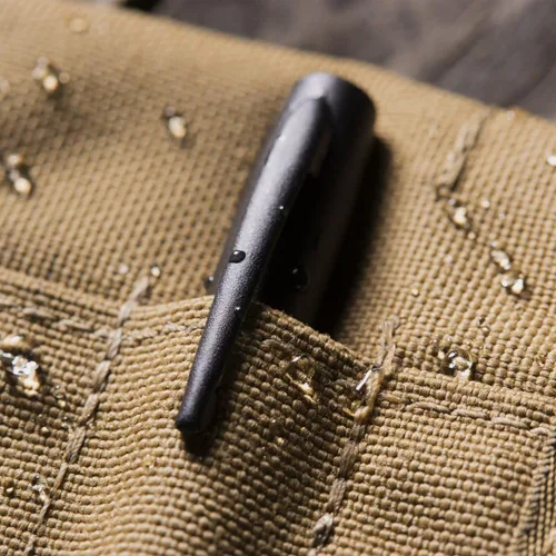 Vista 11 de Rite in the Rain All-Weather - Kit de cuaderno con espiral en parte superior de 3 x 5", funda de tela CORDURA, cuaderno amarillo y bolígrafo