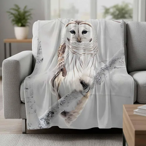 Vista 2 de Manta Singingin de franela ultra suave para la cama, manta de felices Halloween, diseño de mansión, manta para todo el año, manta cálida, mullida