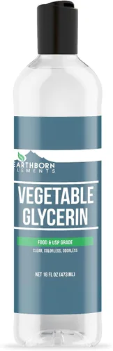 Vista 4 de Earthborn Elements Glicerina vegetal pura y sin diluir, sin aditivos (8 onzas líquidas)