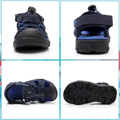 Vista 6 de Ahannie Sandalias atléticas para niños y niñas, zapatos deportivos para el agua de verano