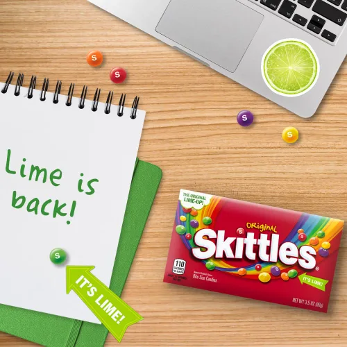 Vista 8 de Skittles Caja original de teatro de caramelo, 3.5 onzas