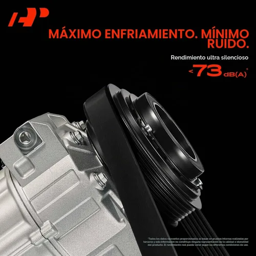 Vista 8 de A-Premium Compresor de aire acondicionado con embrague compatible con Chevrolet, modelos GMC - Silverado, Sierra, Suburban, Yukon, Tahoe y más