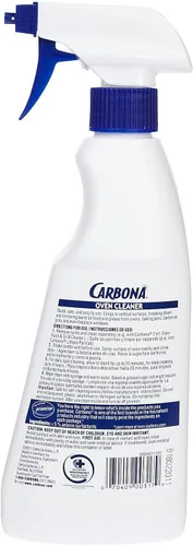 Vista 2 de Carbona Limpiador de horno Fórmula para combatir la grasa y las manchas, sin olor, 16.8 onzas líquidas cada uno, 1 paquete