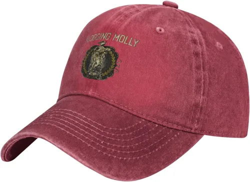 Vista 3 de Mans Woman - Gorra de béisbol desgastada lavada vintage para gimnasio