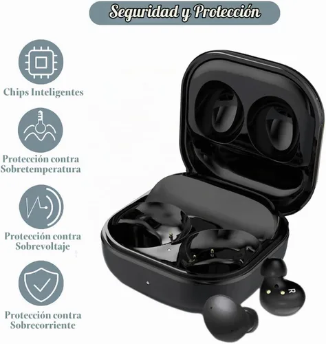 Vista 5 de Funda de carga para Galaxy Buds 2 SM-R177, funda de cargador de repuesto con cable USB C para auriculares Samsung Galaxy Buds 2