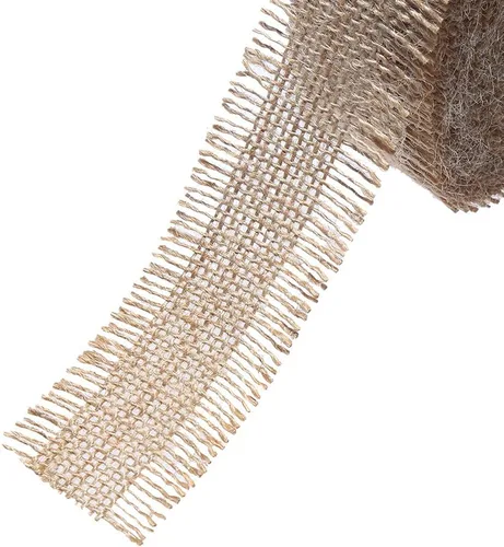 Vista 2 de Cinta de arpillera natural, 1-1/2" X 10Yd
