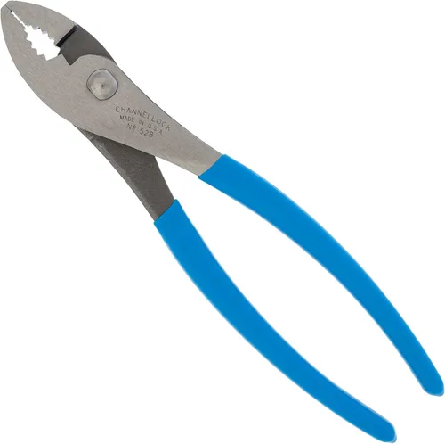 Vista 7 de Channellock 524 Alicates de Junta Deslizante Cizalla Little Champ, 4.5", Azul