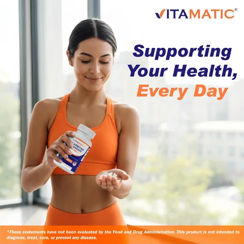 Vista 6 de Vitamatic L-Carnitina Fumarato 1000 mg - 120 Cápsulas Vegetales (1 Botella)