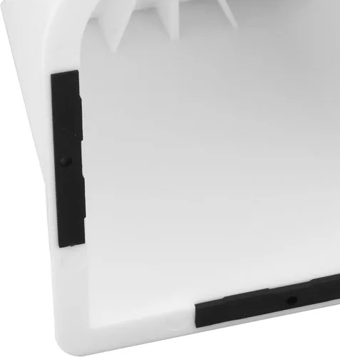 Vista 3 de Elevadores de muebles de 6 pulgadas, extensores de patas de plástico ABS de alta resistencia para sofá cama, sillón, color blanco, paquete de 4